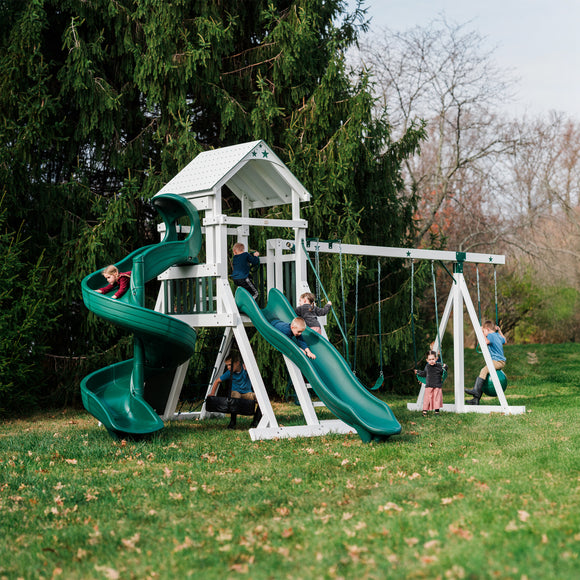 Galaxy Explorer Vinyl Swingset