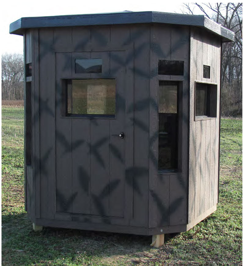 Wood Hunting Blinds – Esh's Sheds