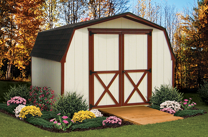 Board & Batton Standard Barn Storage Shed – Esh's Sheds