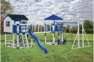 Castle 2024 swing set